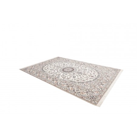 Tappeto Nain 6La Persia bianco grigio 214x315