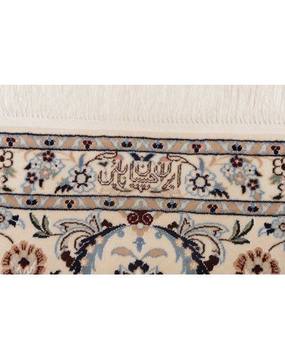 Tappeto Nain 6La Persia bianco grigio 214x315