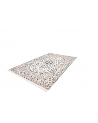 Tappeto Nain 6La Persia bianco grigio 209x316