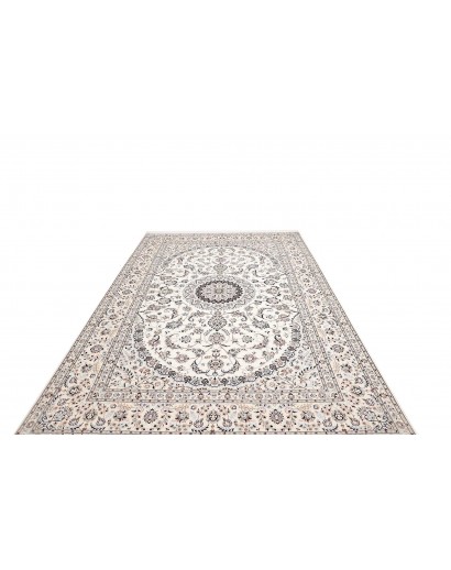 Tappeto Nain 6La Persia bianco grigio 209x316