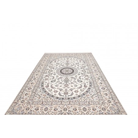 Tappeto Nain 6La Persia bianco grigio 209x316
