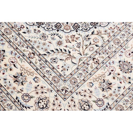 Tappeto Nain 6La Persia bianco grigio 209x316