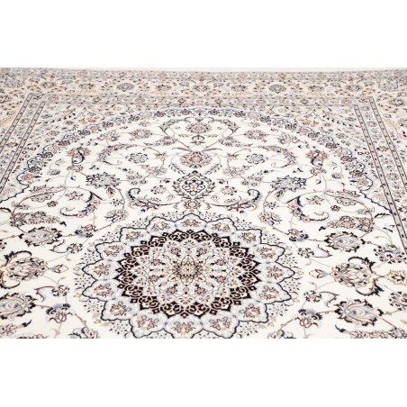 Tappeto Nain 6La Persia bianco grigio 209x316