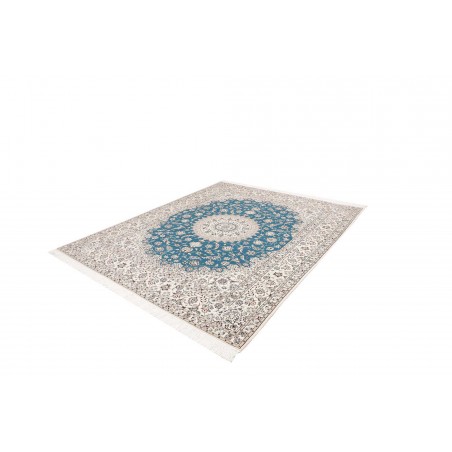 Tappeto Nain 6La Persia bianco grigio 213x260