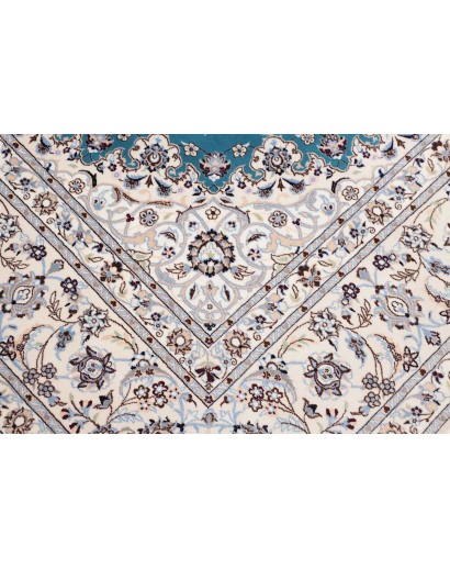 Tappeto Nain 6La Persia bianco grigio 209x261