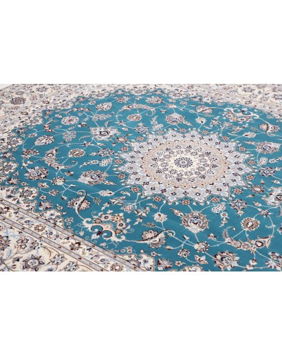 Tappeto Nain 6La Persia bianco grigio 209x261