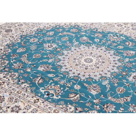 Tappeto Nain 6La Persia bianco grigio 209x261