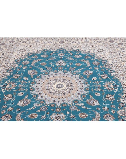 Tappeto Nain 6La Persia bianco grigio 209x261