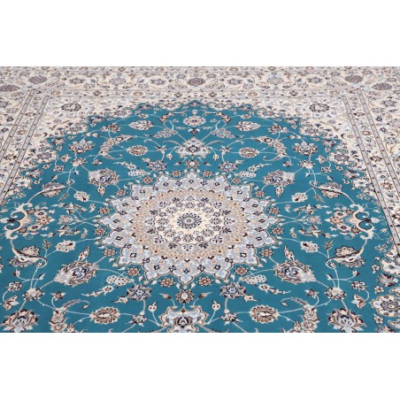 Tappeto Nain 6La Persia bianco grigio 209x261