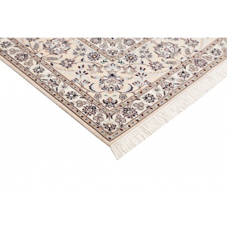 Tappeto Nain 6La Persia bianco blu 207x260