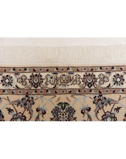 Tappeto Nain 6La Persia bianco blu 207x260