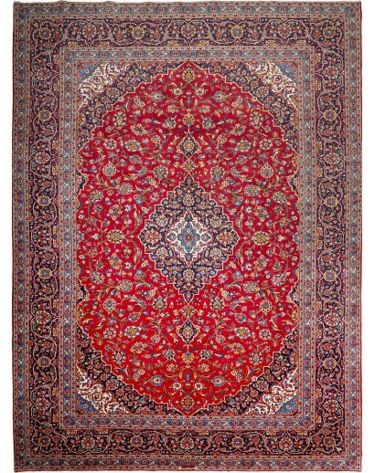 Tappeto Ardakan Persia marrone giallo 297x402