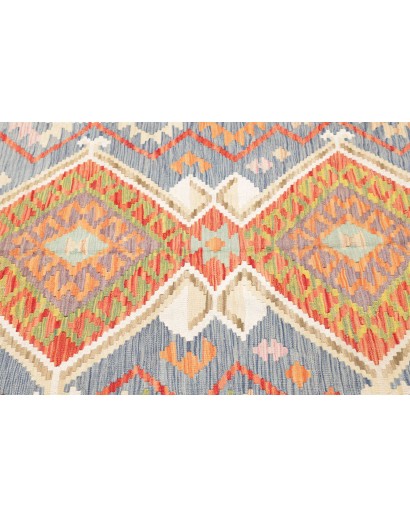 Tappeto Kilim Afghanistan bianco 147x206