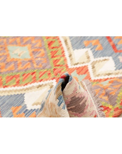 Tappeto Kilim Afghanistan bianco 147x206