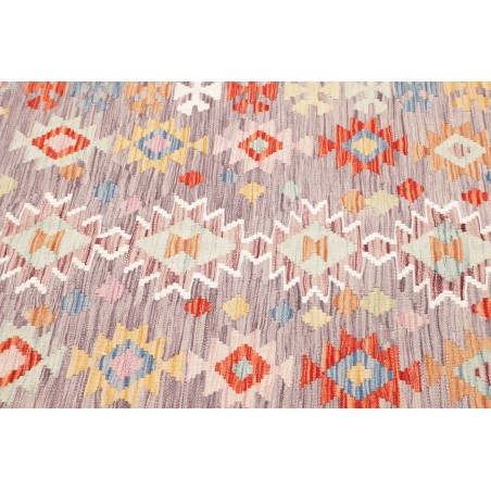 Tappeto Kilim Afghanistan beige marrone 147x159