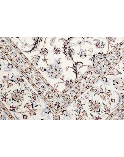 Tappeto Nain 6La Persia bianco grigio 202x261