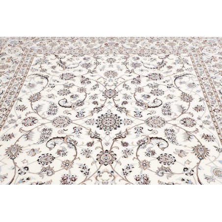 Tappeto Nain 6La Persia bianco grigio 202x261