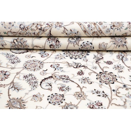Tappeto Nain 6La Persia bianco grigio 202x261