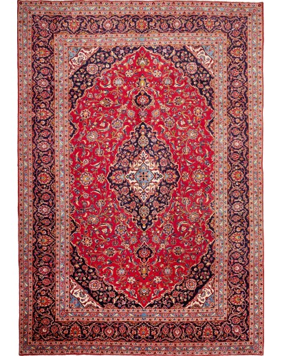 Tappeto Ardakan Persia rosso blu 250x360