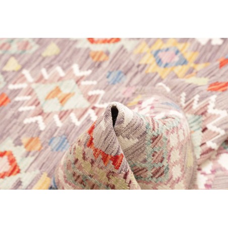 Tappeto Kilim Afghanistan beige marrone 147x159