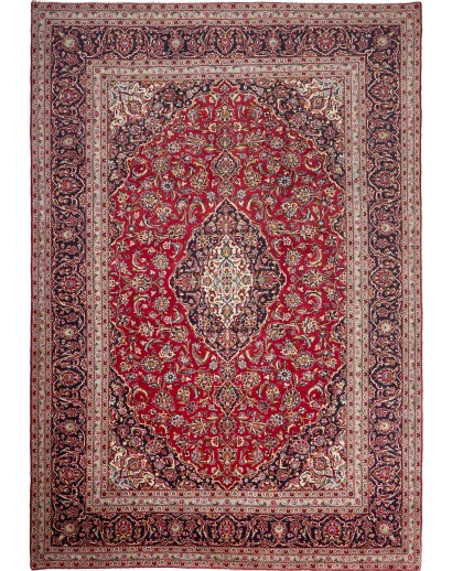 Tappeto Ardakan Persia marrone giallo 243x355