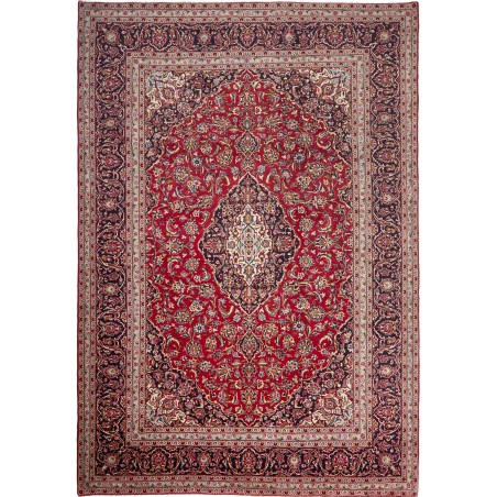 Tappeto Ardakan Persia marrone giallo 243x355