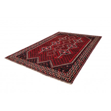 Tappeto Shiraz Persia rosso marrone 210x295