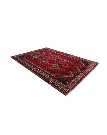 Tappeto Shiraz Persia rosso marrone 210x295