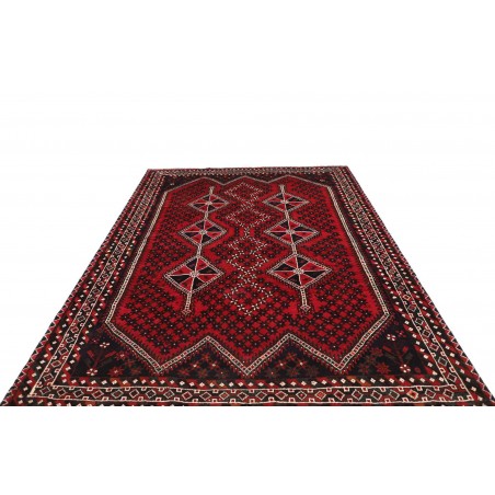 Tappeto Shiraz Persia rosso marrone 210x295