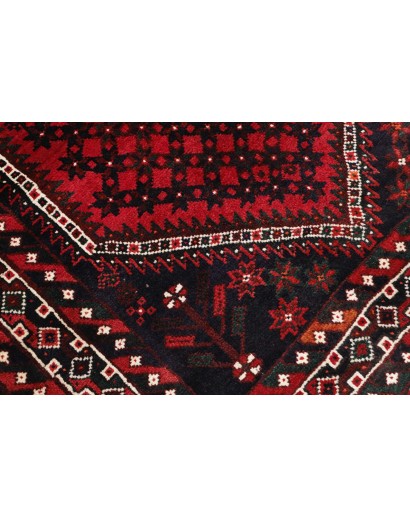 Tappeto Shiraz Persia rosso marrone 210x295