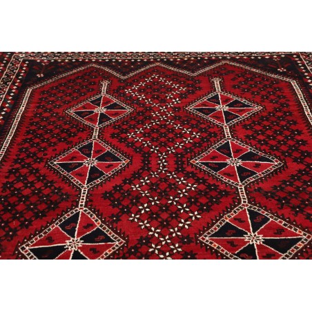 Tappeto Shiraz Persia rosso marrone 210x295