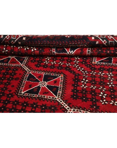 Tappeto Shiraz Persia rosso marrone 210x295