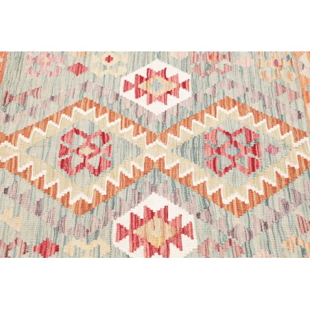 Tappeto Kilim Afghanistan beige rosso 155x150