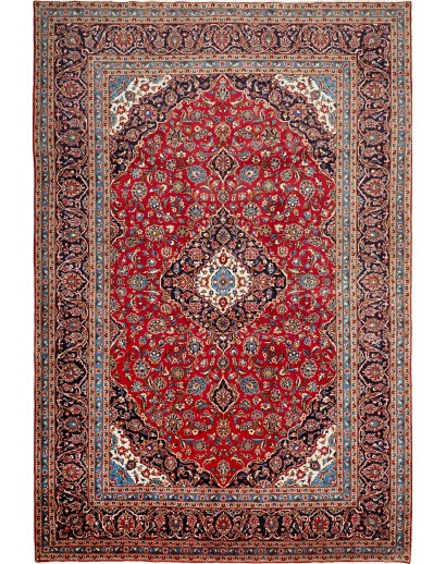 Tappeto Ardakan Persia marrone giallo 244x365