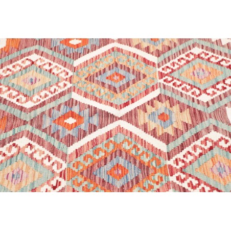 Tappeto Kilim Afghanistan beige marrone 147x147