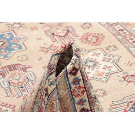 Tappeto Kazak Afghanistan bianco azzurro 189x272