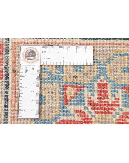 Tappeto Kazak Afghanistan bianco azzurro 189x272