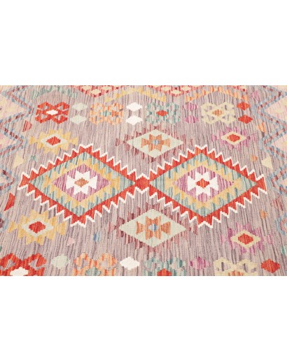Tappeto Kilim Afghanistan beige marrone 149x156