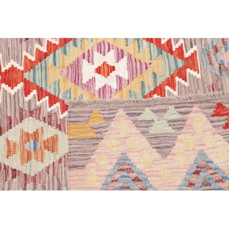 Tappeto Kilim Afghanistan beige marrone 149x156