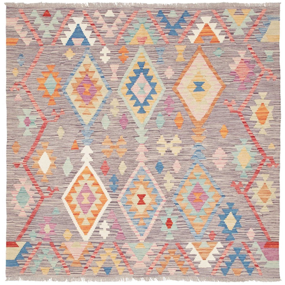 Tappeto Kilim Afghanistan beige 152x150