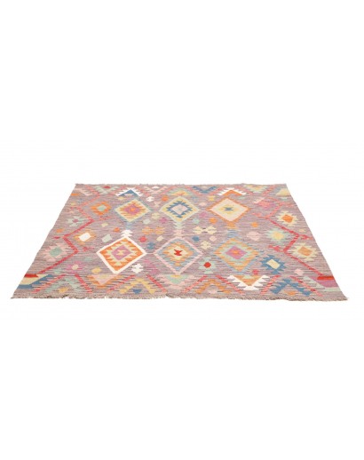 Tappeto Kilim Afghanistan beige 152x150