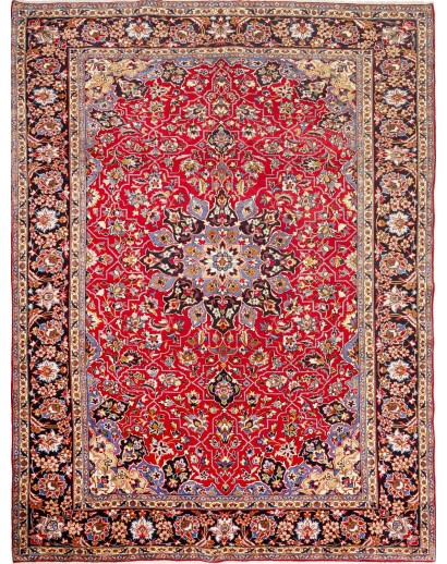 Tappeto Nadjafabad Persia marrone giallo 257x346