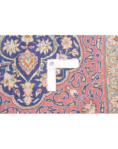 Tappeto Ghom seta Persia marrone 195x298