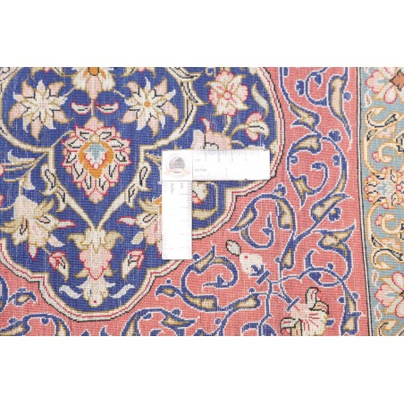 Tappeto Ghom seta Persia marrone 195x298