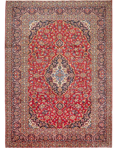 Tappeto Ardakan Persia marrone giallo 260x358