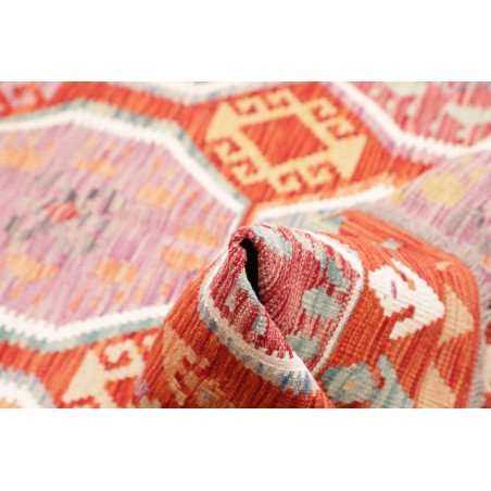 Tappeto Kilim Afghanistan marrone 152x154