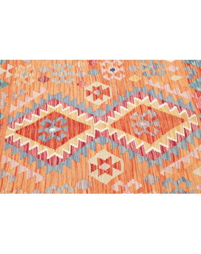 Tappeto Kilim Afghanistan marrone 156x164