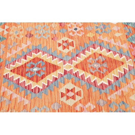 Tappeto Kilim Afghanistan marrone 156x164