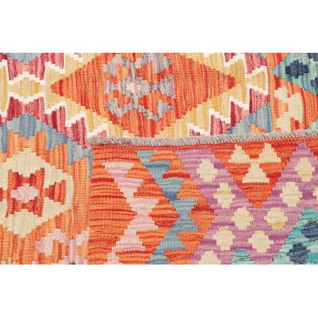 Tappeto Kilim Afghanistan marrone 156x164