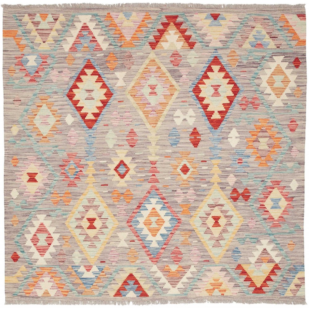 Tappeto Kilim Afghanistan beige 151x149